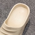 thumbnail image 3 of Mujeres Flip de verano Flips sin deslizamiento de cuña zapatillas de tacón de cuña gruesas de plataforma gruesa para fiestas para el jardín Sport Sport Sport, 3 of 9