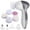 Silver, variant on 5 in 1 Facial cleansing brush- waterproof face spin brush set, deep cleansing, gentle exfoliating, removing blackheads, massaging, face and body Purple