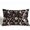 Black Gothic, variant on Blue Floral Striped 20x30 Satin Sleep Pillow Covers Size for Sleeping Bed Zippered,Blue Flower Floral Bedroom Dorm Room Decor,Double-Sided (1 Pack)