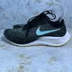 thumbnail image 4 of Nike Air Zoom Pegasus 37 Womens Size 7 Running Shoes Black Blue Athletic Sneaker, 4 of 6