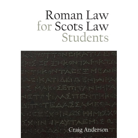 Roman Law for Scots Law Students (Paperback)