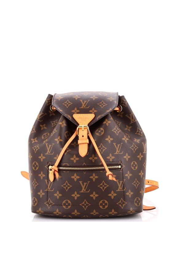 Pre-Owned Montsouris Backpack Monogram Canvas By Rebag