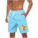 thumbnail image 1 of Pantalones Cortos Casuales para Hombre Imprimir con Bolsillos Pantalones de Playa de Cintura Elástica, Pantalones Cortos de Cintura Elástica para Hombre, 1 of 5