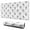 White Dancing Skeleton, variant on Long Mouse Pads for Desk,Colorful Skull Pattern Desk Mats on Top Of Desks, Desk Mouse Pad Extra Large with 3mm Non-Slip Base and Stitched Edge for Gaming,Office,Work,Home 31.5"x11.8"