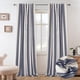 thumbnail image 1 of Cortina térmica DriftAway Chris Linen Blackout de 259 cm, 1 of 9