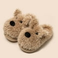 thumbnail image 2 of FUZHIQ Girl Slippers Fuzzy Memory Foam House Slippers for Toddler Girls Warm Cozy Indoor Outdoor Stylish Comfortable Casual Shoes Kids Slippers Girls, 2 of 6