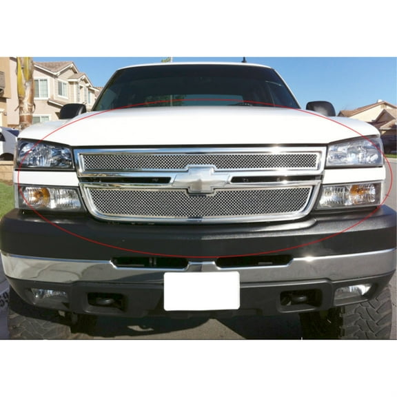 APS 2006-2006 Chevy Silverado 1500 New Style Mesh Grille 1.8 mm wire mesh