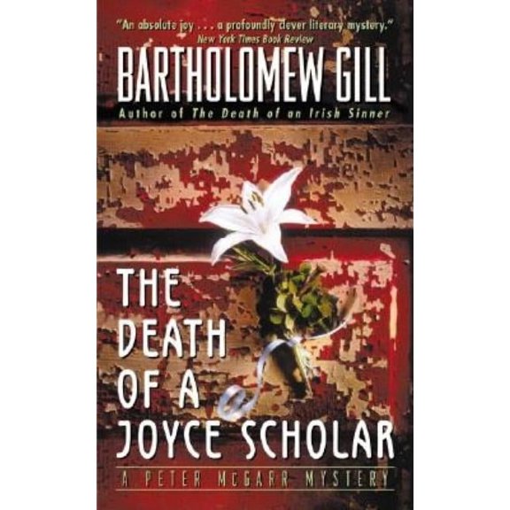 The Death of a Joyce Scholar: A Peter McGarr Mystery, (Paperback)