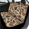 thumbnail image 3 of XYZCANDO Duck Camo 14 Pack Car Seat Covers Full Set Steering Wheel Cover Auto Center Console Pad Seat Belt Pads Headrest Covers Cup Coasters for Most Cars SUVs Sedans, 3 of 7