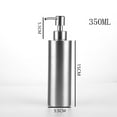 thumbnail image 2 of unbranded 1Ud Acero Inoxidable Plata Para Jabón Líquido Con Bomba Fácil De Recargar En, 2 of 8