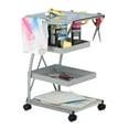 Free Shipping! Studio Designs Triflex Metal 4 Shelf Mobile Art and ...