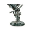 thumbnail image 3 of Metal and Glass Dolphin Seaworld End Table, 3 of 3