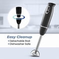 thumbnail image 3 of Elite Cuisine EHB1515 2-speed 500W Hand Blender with Detachable Wand, 3 of 5