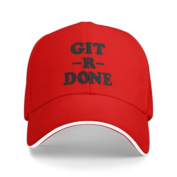 Git -R- Done Men Women Sandwich Cap Classic Baseball Capunisex Adjustable Casquette Dad Hat