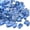 Pacific Blue, 1/2 In, variant on Fire Glass for Fire Pit, 1/2 Inch White Reflective Firepit Glass Rocks for Fire Pit Table, Outdoors and Indoors Fireplace Glass,10 Pounds