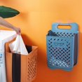 thumbnail image 2 of Storage Baskets Wall-Mounted Folding Storage Basket Storage Bins Saving Space for Organizing Home, 2 of 5