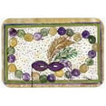 thumbnail image 1 of 30 x 20 in. Mardi Gras Beads Kitchen Or Bath Mat, 1 of 1