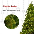 thumbnail image 5 of 6Ft Prelit Artificial Christmas Tree with 260 LED Lights and 1079 Branches, Pre lit Xmas Tree for Indoor Outdoor Yard Decorations, 5 of 6