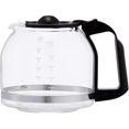 thumbnail image 4 of Basics - Cafeteras de 12 tazas con filtro reutilizable, cafeteras de acero inoxidable y negro, 4 of 12