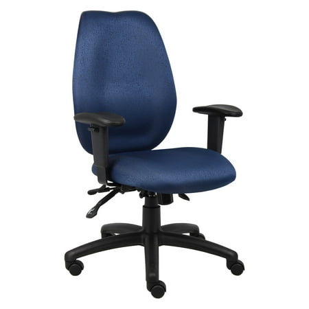 Boss Office Products Black High Back Task Chair with Seat