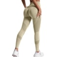 thumbnail image 2 of 2026 NEW 3D Cellulite Leggings, High Waist 3D Anti Cellulite Leggings for Women, Slimming Workout Yoga Pants Khaki S, 2 of 3