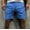 Blue, variant on WXLWZYWL Mens Sports Shorts Athletic Workout Shorts 5.5" Cotton Casual Shorts Elastic Waist Joggers Sports Sweat Shorts Elastic Waist Shorts Flat Front Athletic Pants with Pockets
