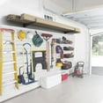 thumbnail image 4 of PVC Slatwall Paneling Garage Storage System, 8Ft X 4Ft Wall-Mounted Panels with Hooks for Garage Shelves and Tool Organization, 4 of 9