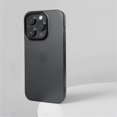 thumbnail image 3 of Funda de PC con acabado en arenado superfino y de alta calidad, transparente y transparente, para iPhone 16, 15, 14, 13, 12 Pro Max Plus, carcasa mate transparente, 3 of 5