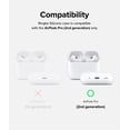 thumbnail image 2 of Ringke Silicone Case Compatible with AirPods Pro 2 Case, Slim Lightweight with Soft Liquid Silicone Cover Designed for AirPods Pro 2nd Generation Case - Cream, 2 of 11
