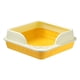 thumbnail image 2 of Arenero semicerrado elevado, inodoro profundo, a prueba de salpicaduras, cama con pedal extraíble Amarillo, 2 of 9
