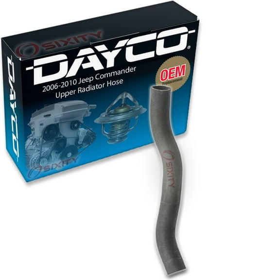 Dayco Upper Radiator Coolant Hose compatible with Jeep Commander 3.7L V6 2006-2010