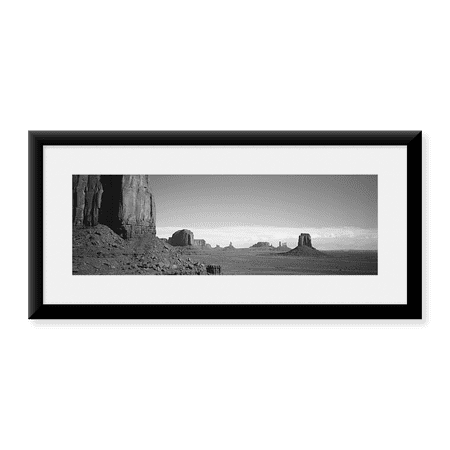 Framed Art Print, Rock Formations by Panoramic Images, 25-7/8" x 9-7/8"