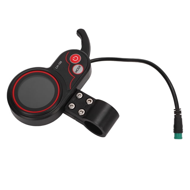 Medidor de pantalla LCD para scooter eléctrico, pantalla LCD para bicicleta eléctrica Panel de control LCD para scooter eléctrico Pantalla LCD para scooter Diseñado con precisión Jadeshay A