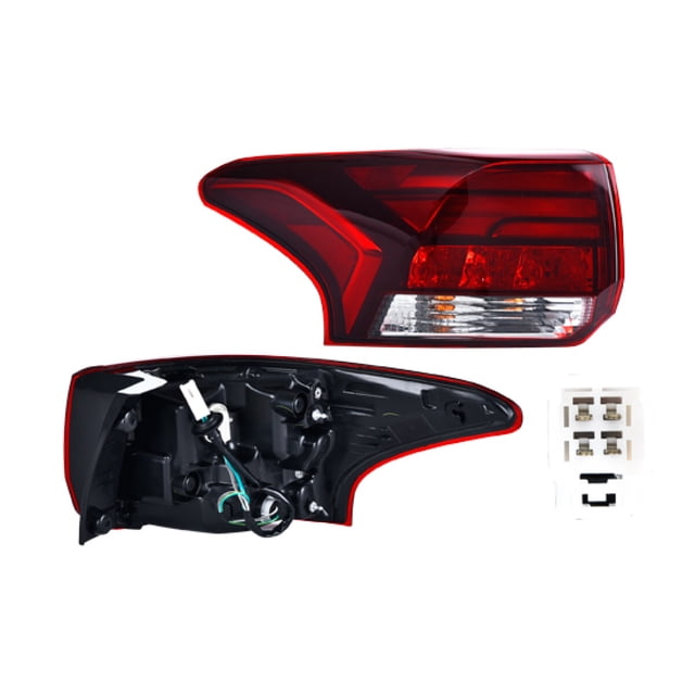 Calavera DEPO 2016 A 2020 Mitsubishi Ext Izq Con Leds