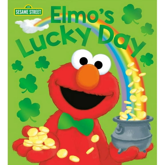 Elmo's Lucky Day (Sesame Street), (Board Book)