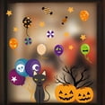 thumbnail image 3 of Pegatina electrostática de dibujos animados para Halloween, bruja, fantasma, monstruo, calabaza, murciélago de la muerte, ventana de pared, utilería de recuerdo para niños, decoración de fiesta, 3 of 3