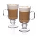 thumbnail image 2 of Juego De 4 Tazas, Copas De Vidrio Para Capuchino Cafe Color Blanco, 2 of 3