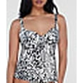 thumbnail image 5 of Underwire Wrap Tankini Top Swimsuit, 5 of 6