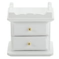 thumbnail image 3 of KAKOWELY 1Pc 1:12 Mini House Mini Furniture Model Bedside Table Drawers Mini Night Table,2.2"X2.2"X2.17", 3 of 4