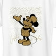 thumbnail image 3 of Disney - Mickey Winter Wishes - Women's Short Sleeve Graphic T-Shirt, 3 of 5