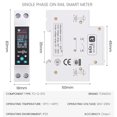 thumbnail image 3 of tongou Disjoncteur Intelligent avec Minuterie LED, Contrôle WiFi Tuya, Commandes Vocales, Fonction Prépayée, Protections et Minuteries Multiples, Installation Facile pour Maison/bureau/alexa/google - 50A Max, 3 of 6