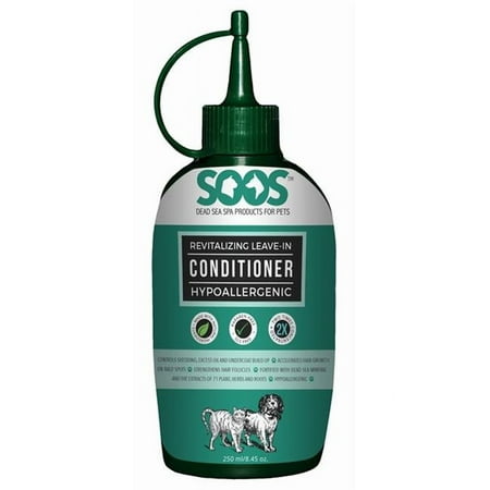 UPC: 7290012270307 | Soos PP108 Revitalizing Leave-In Dead Sea Pet Conditioner – 220 ml.