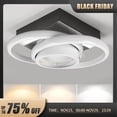 thumbnail image 3 of Modern Ceiling Light, 3 Colors 85-265V Modern Ceiling Lamp  for Bedroom, 3 of 8