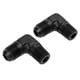 thumbnail image 2 of 2 uds 6AN a 1/4 NPT adaptador de montaje 90 grados macho giratorio línea de Gas carril bomba inyector montaje, 2 of 12