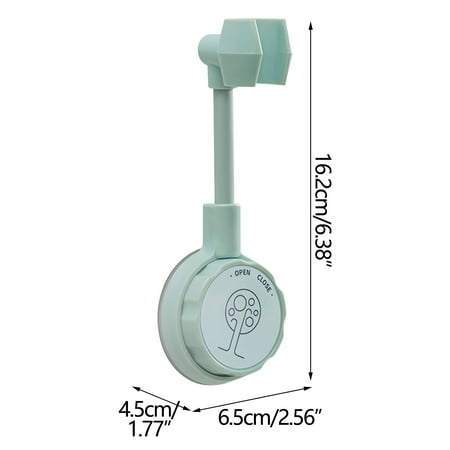 

Fuieoe Hooks for Hanging Bathroom Drop Glue Vacuum Shower Bracket Suction Cup Base Universal Steering Shaking Head Rotating Shower Bracket Without Punching