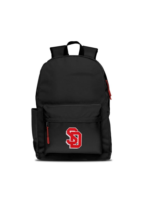 Black South Dakota Coyotes Campus Laptop Backpack