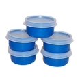 thumbnail image 1 of Tupperware Smidget Container 1oz Set of 5 Blue, 1 of 2