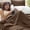 Chocolate, variant on PHF Ultra Soft Waffle Weave Blanket Queen Size, Washed Lightweight Summer Breathable Blankets for Hot Sleeper, Linen, 90x90 inches