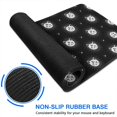 thumbnail image 6 of Long Mouse Pads for Desk,Black White Cat Moon Star Pattern Desk Mats on Top Of Desks, Desk Mouse Pad Extra Large with 3mm Non-Slip Base and Stitched Edge for Gaming,Office,Work,Home 35.4"x15.7", 6 of 6