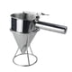 thumbnail image 1 of Cupcakes, cualquier producto horneado: dispensador de masa para panqueques, dispensador de pasteles con embudo de acero inoxidable con soporte, 1 of 5
